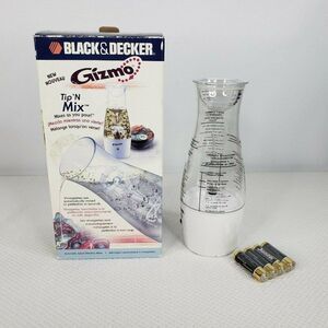 Black And Decker Gizmo Tip 'N Mix Automatic Dressing Mixer New